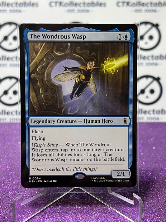 2026 MAGIC THE GATHERING / MARVEL SUPER HEROES THE WONDROUS WASP # R 0084 NON-FOIL TCG  CARD
