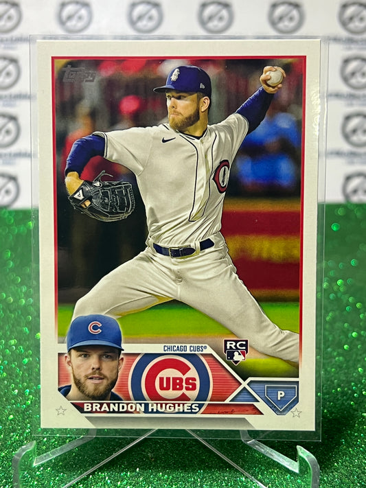 2023 TOPPS BRANDON HUGHES # 97 ROOKIE CHICAGO CUBS BASEBALL CARD