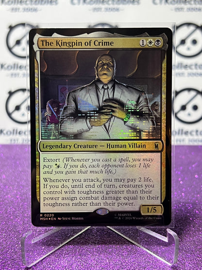 2026 MAGIC THE GATHERING / MARVEL SUPER HEROES THE KINGPIN OF CRIME # R 0220 FOIL TCG  CARD