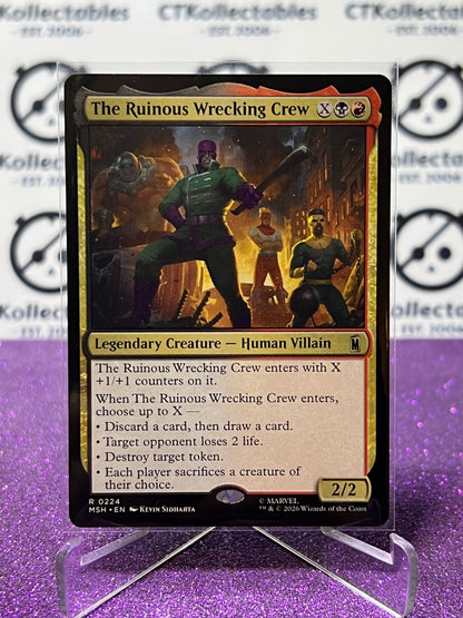 2026 MAGIC THE GATHERING / MARVEL SUPER HEROES THE RUINOUS WRECKING CREW # R 0224 NON-FOIL TCG  CARD