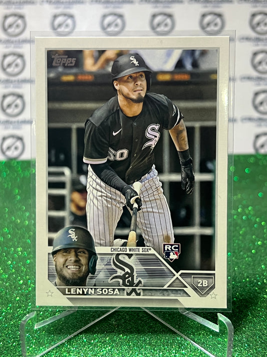 2023 TOPPS LENYN SOSA # 140 ROOKIE CHICAGO WHITE SOX BASEBALL CARD