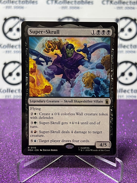 2026 MAGIC THE GATHERING / MARVEL SUPER HEROES SUPER-SKRULL # R 0115 NON-FOIL TCG  CARD