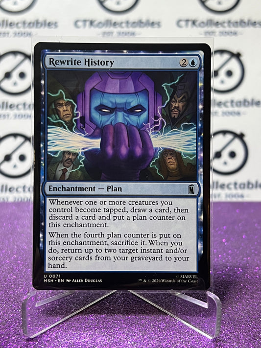 2026 MAGIC THE GATHERING / MARVEL SUPER HEROES REWRITE HISTORY # U 0071 NON-FOIL TCG  CARD