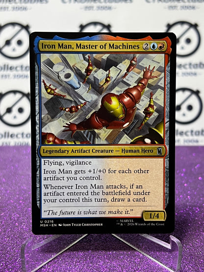 2026 MAGIC THE GATHERING / MARVEL SUPER HEROES IRON MAN, MASTER OF MACHINES # U 0216 NON-FOIL TCG  CARD