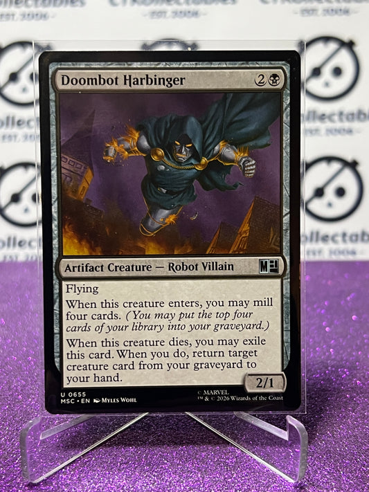 2026 MAGIC THE GATHERING / MARVEL SUPER HEROES DOOMBOT HARBINGER # U 0655 NON-FOIL TCG  CARD