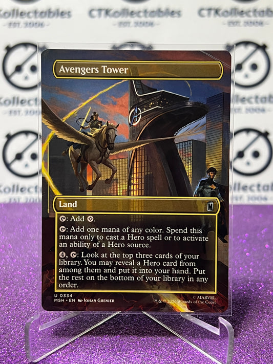 2026 MAGIC THE GATHERING / MARVEL SUPER HEROES AVENGERS TOWER # U 0334  NON-FOIL NON-BORDER  TCG  CARD