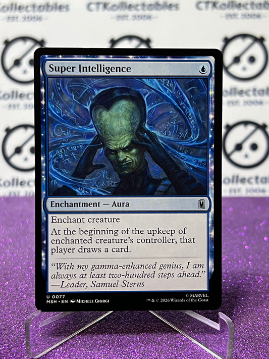 2026 MAGIC THE GATHERING / MARVEL SUPER HEROES SUPER INTELLIGENCE # U 0077 NON-FOIL TCG  CARD