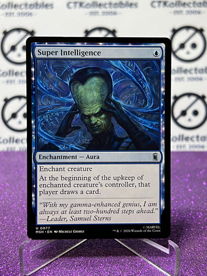 2026 MAGIC THE GATHERING / MARVEL SUPER HEROES SUPER INTELLIGENCE # U 0077 NON-FOIL TCG  CARD