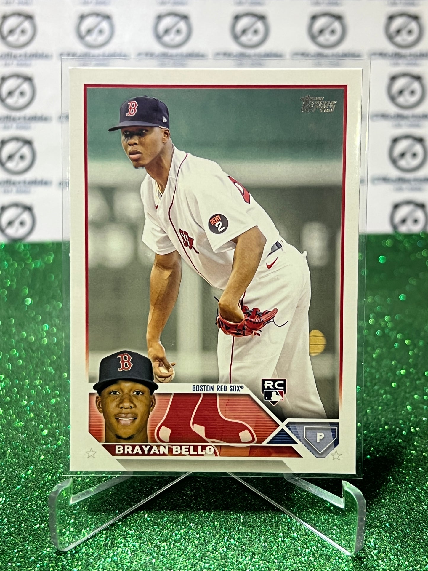 2023 TOPPS BRAYAN BELLO # 185 ROOKIE BOSTON RED SOX BASEBALL CARD