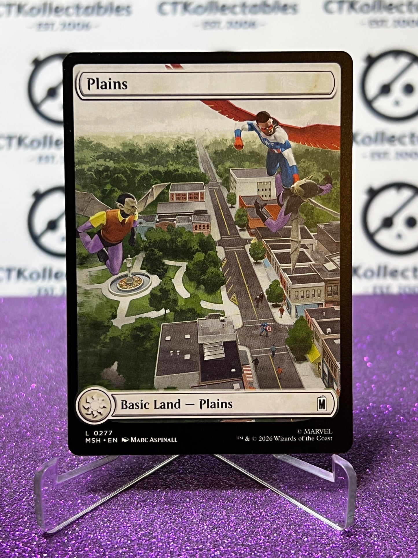 2026 MAGIC THE GATHERING / MARVEL SUPER HEROES PLAINS  # L 0277  NON-FOIL CARD