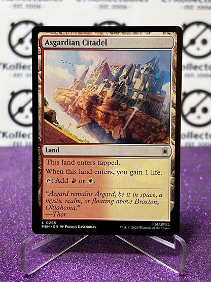 2026 MAGIC THE GATHERING / MARVEL SUPER HEROES ASGARDIAN CITADEL  # L 0258  NON-FOIL CARD
