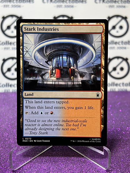 2026 MAGIC THE GATHERING / MARVEL SUPER HEROES STARK INDUSTRIES  # L 0272 NON-FOIL CARD