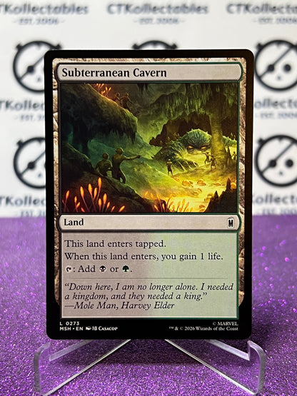 2026 MAGIC THE GATHERING / MARVEL SUPER HEROES SUBTERRANEAN CAVERN  # L 0273  NON-FOIL CARD