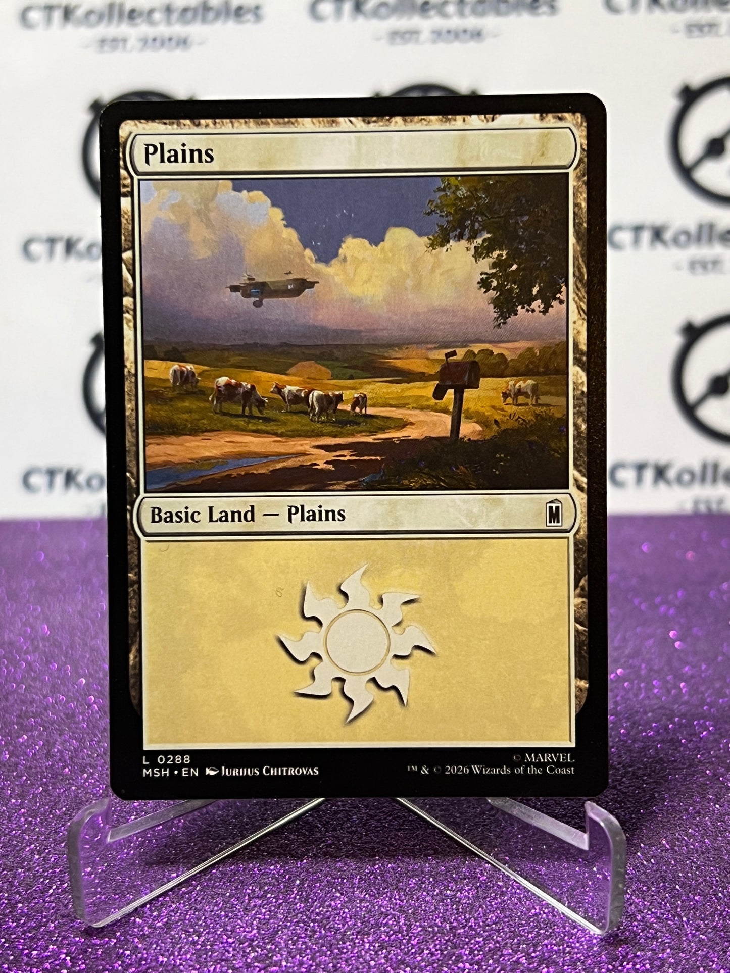 2026 MAGIC THE GATHERING / MARVEL SUPER HEROES PLAINS  # L 0288  NON-FOIL CARD