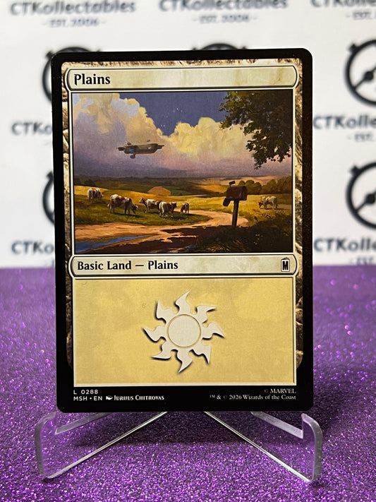 2026 MAGIC THE GATHERING / MARVEL SUPER HEROES PLAINS  # L 0288  NON-FOIL CARD