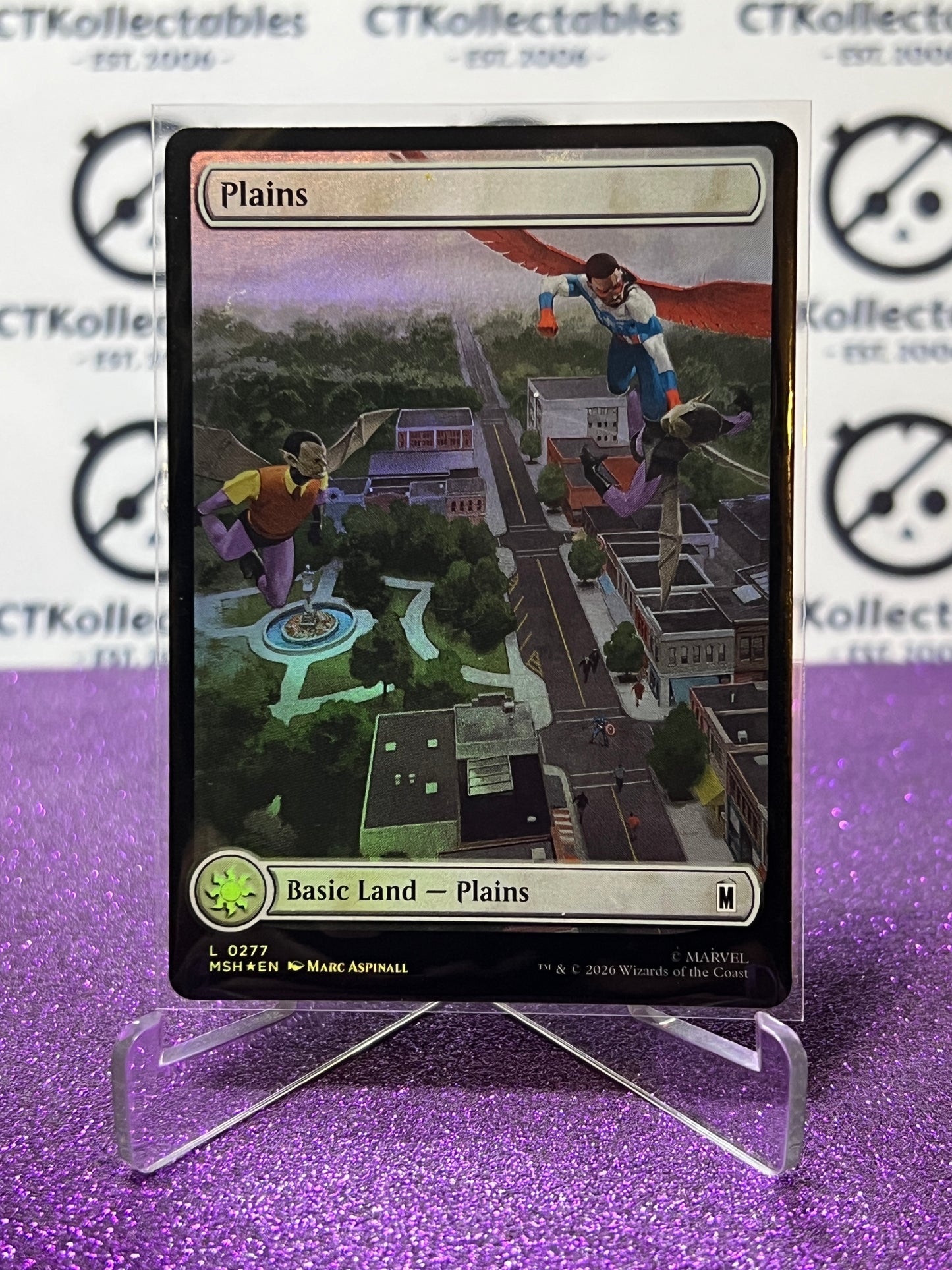 2026 MAGIC THE GATHERING / MARVEL SUPER HEROES PLAINS  # L 0277  FOIL CARD