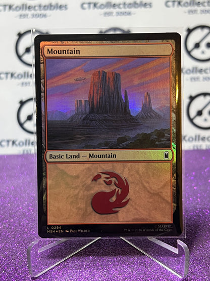 2026 MAGIC THE GATHERING / MARVEL SUPER HEROES MOUNTAIN  # L 0294 FOIL CARD