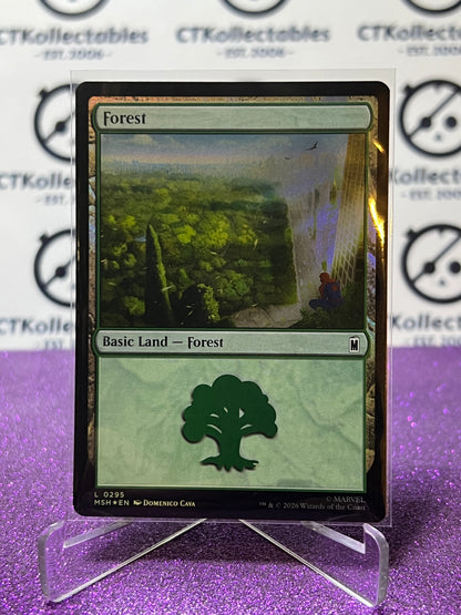 2026 MAGIC THE GATHERING / MARVEL SUPER HEROES FOREST  # L 0295  FOIL CARD