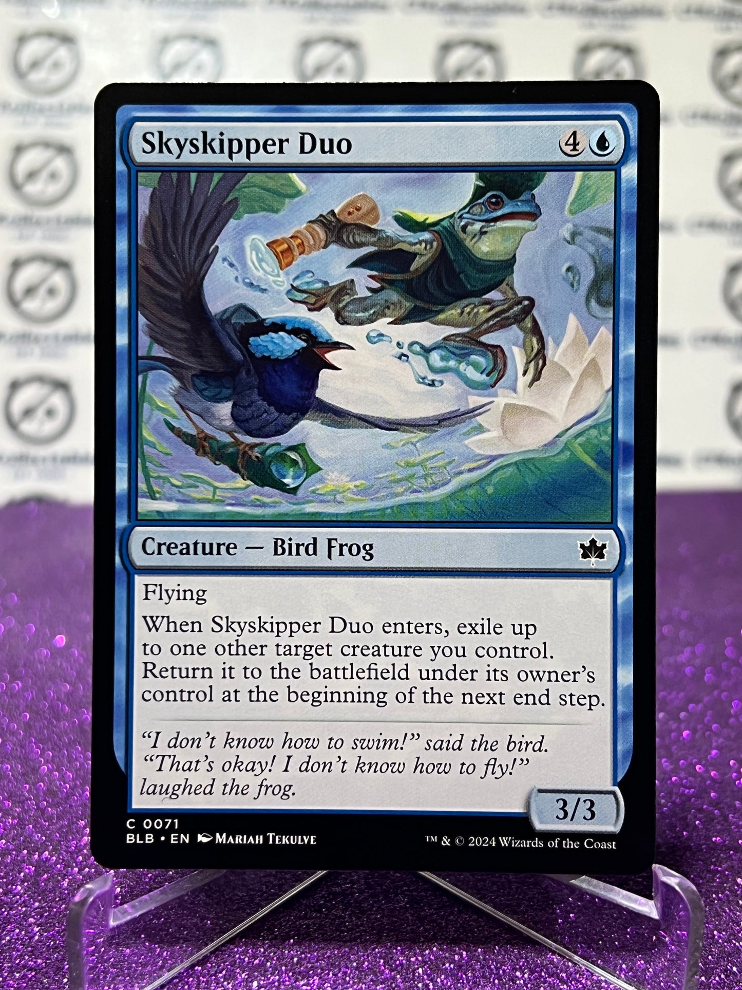 2024 MAGIC THE GATHERING BLOOMBURROW SKYSKIPPER DUO # C 0071 NON-FOIL CREATURE - BIRD FROG CARD