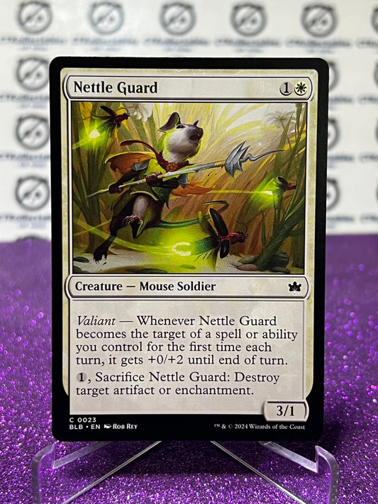 2024 MAGIC THE GATHERING BLOOMBURROW NETTLE GUARD # C 0023 NON-FOIL CREATURE - MOUSE SOLDIER CARD