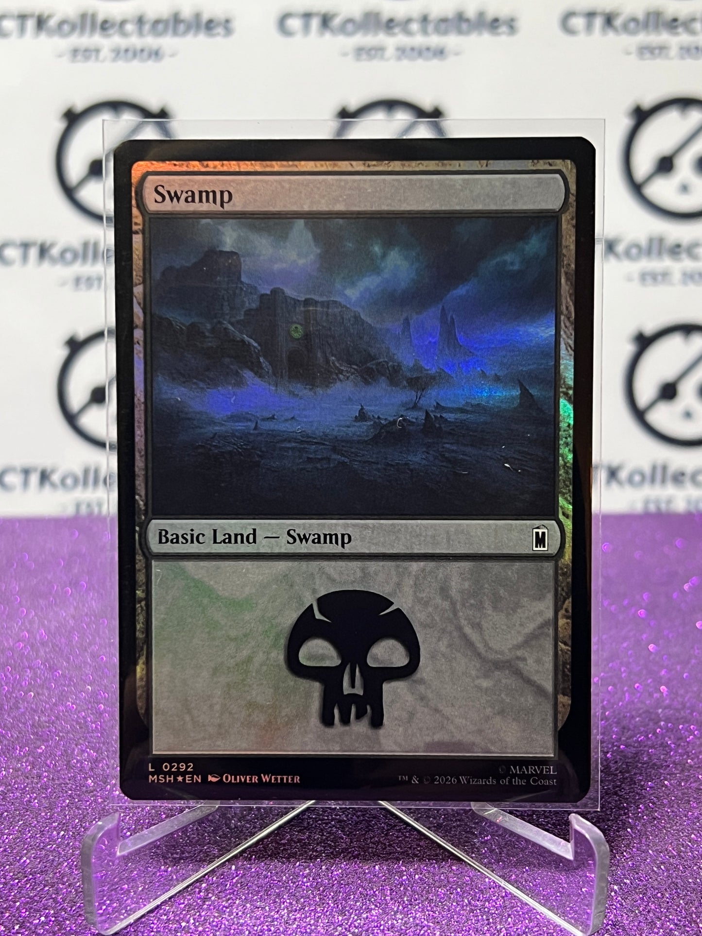 2026 MAGIC THE GATHERING / MARVEL SUPER HEROES SWAMP  # L 0292 FOIL CARD