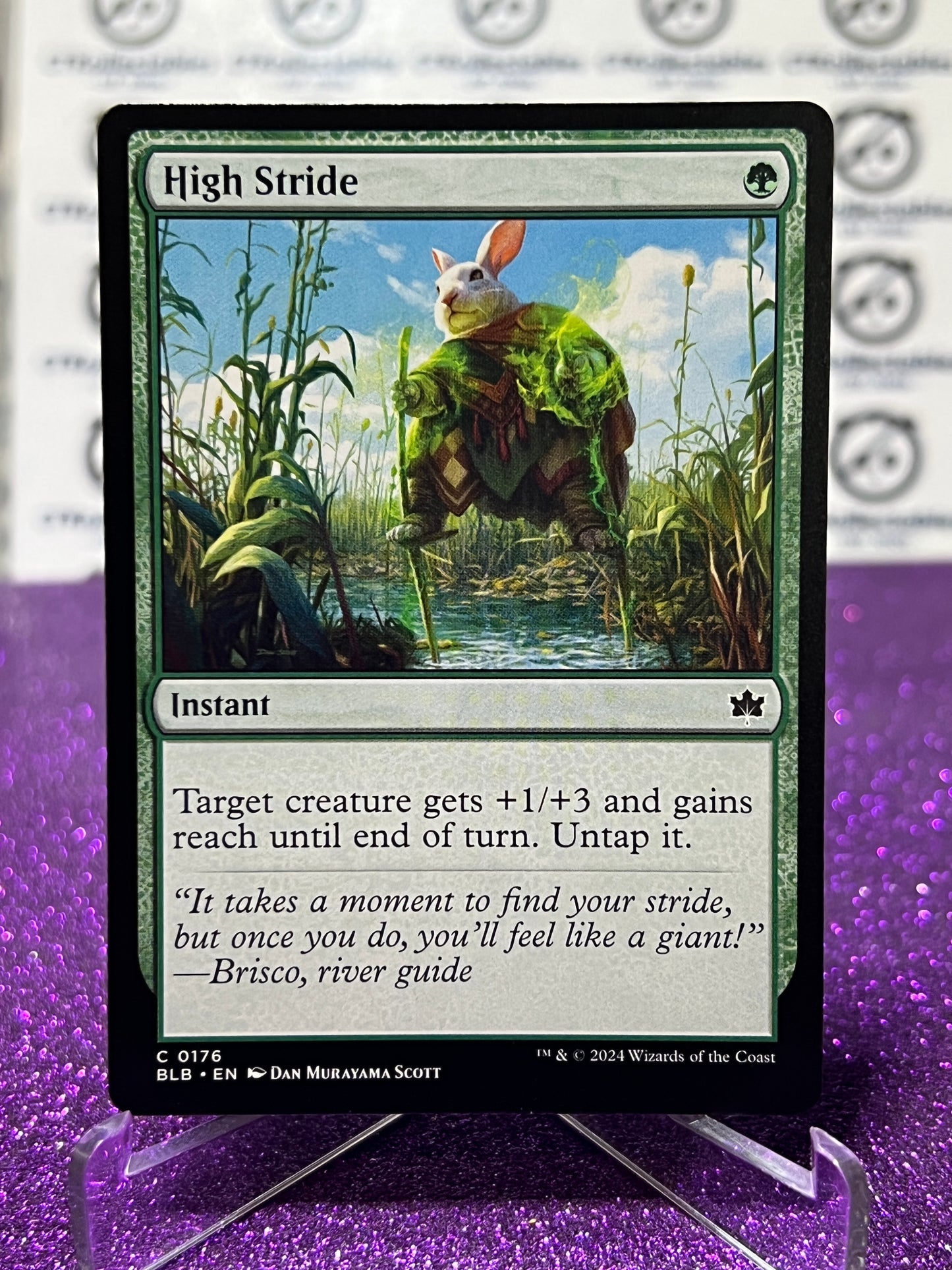 2024 MAGIC THE GATHERING BLOOMBURROW HIGH STRIDE # C 0176 NON-FOIL INSTANT CARD