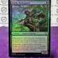 2024 MAGIC THE GATHERING BLOOMBURROW BUSHY BODYGUARD # U 0166 FOIL CREATURE- SQUIRREL WARRIOR CARD