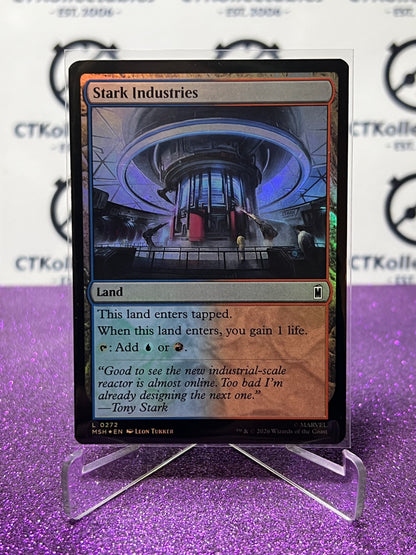 2026 MAGIC THE GATHERING / MARVEL SUPER HEROES STARK INDUSTRIES  # L 0272 FOIL CARD