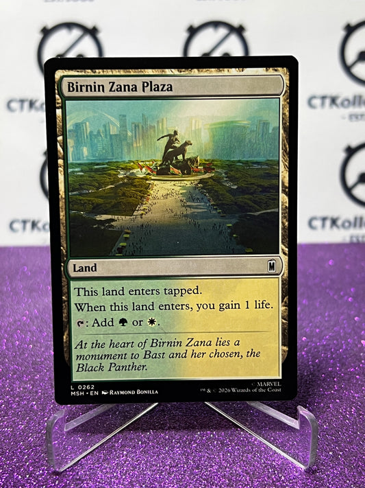 2026 MAGIC THE GATHERING / MARVEL SUPER HEROES BIRNIN ZANA PLAZA  # L 0262 NON-FOIL CARD