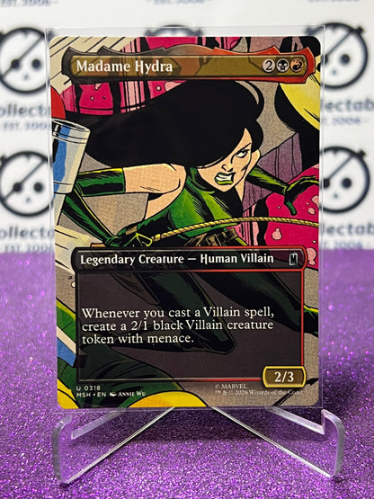 2026 MAGIC THE GATHERING / MARVEL SUPER HEROES MADAME HYDRA # U 0318 NON-FOIL NON-BORDER TCG  CARD