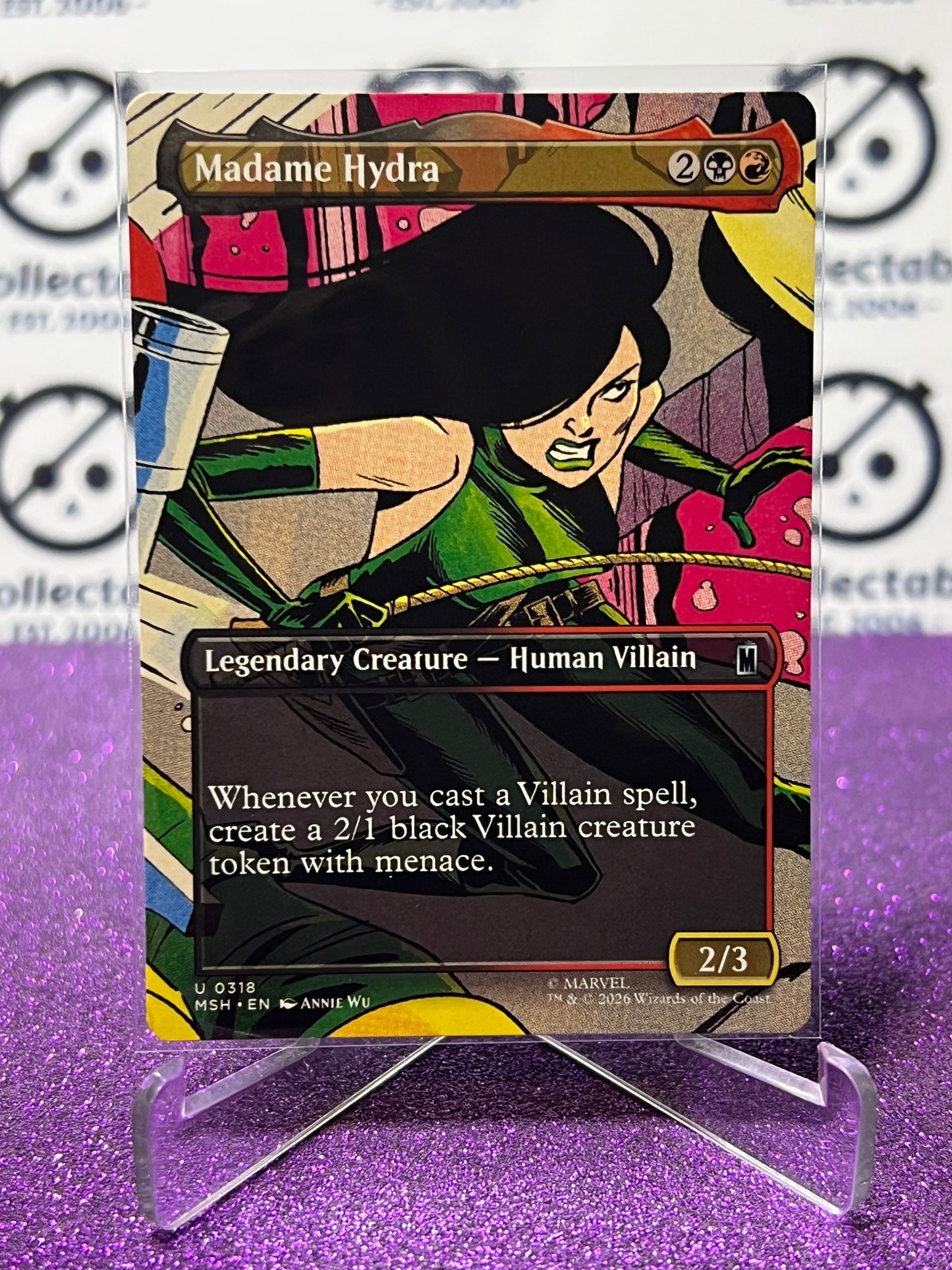 2026 MAGIC THE GATHERING / MARVEL SUPER HEROES MADAME HYDRA # U 0318 NON-FOIL NON-BORDER TCG  CARD