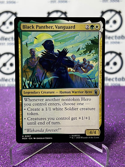 2026 MAGIC THE GATHERING / MARVEL SUPER HEROES BLACK PANTHER, VANGUARD # U 0207 NON-FOIL CARD