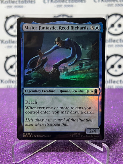 2026 MAGIC THE GATHERING / MARVEL SUPER HEROES MISTER FANTASTIC, REED RICHARDS # U 0066 FOIL CARD