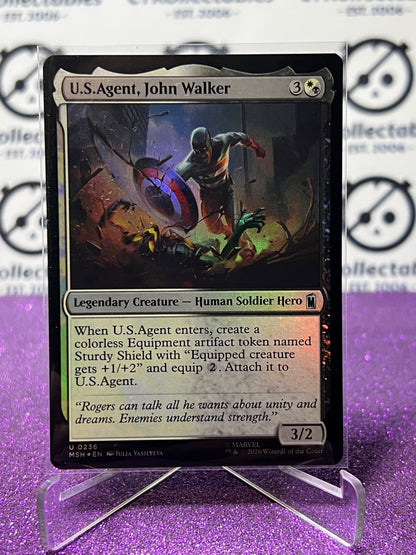 2026 MAGIC THE GATHERING / MARVEL SUPER HEROES U.S.AGENT, JOHN WALKER # U 0236 FOIL CARD