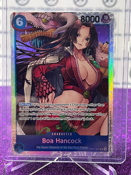 2024 ONE PIECE BOA HANCOCK # OP07-051 SR 500 YEARS IN THE FUTURE CARD