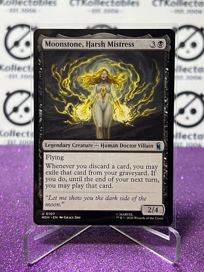 2026 MAGIC THE GATHERING / MARVEL SUPER HEROES MOONSTONE,HARSH MISTRESS  # U 0107 NON-FOIL CARD