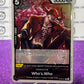 2024 ONE PIECE WHO'S.WHO # OP08-091 R TWO LEGENDS FOIL CARD