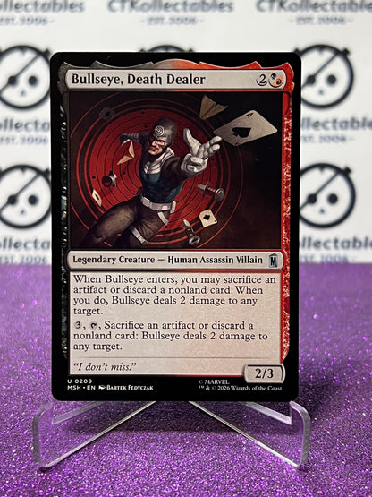 2026 MAGIC THE GATHERING / MARVEL SUPER HEROES BULLSEYE,DEATH DEALER  # U 0209 NON-FOIL CARD