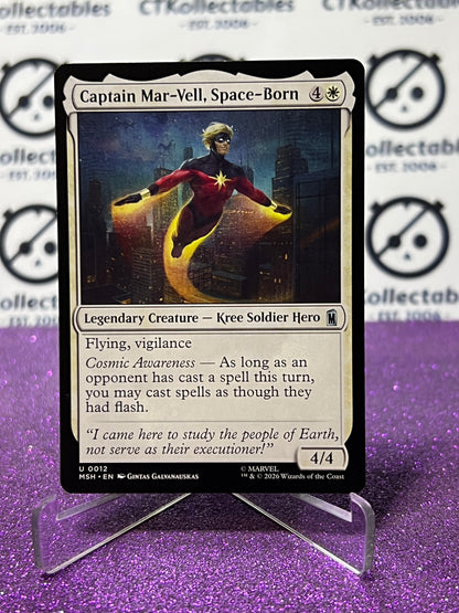 2026 MAGIC THE GATHERING / MARVEL SUPER HEROES CAPTAIN MAR-VELL SPACE-BORN  # U 0012 NON-FOIL CARD