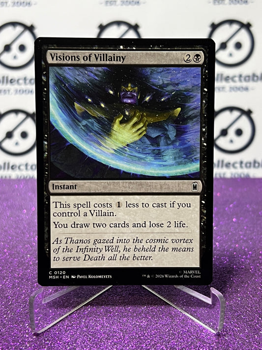 2026 MAGIC THE GATHERING / MARVEL SUPER HEROES VISIONS OF VILLAINY # C 0120 NON-FOIL CARD