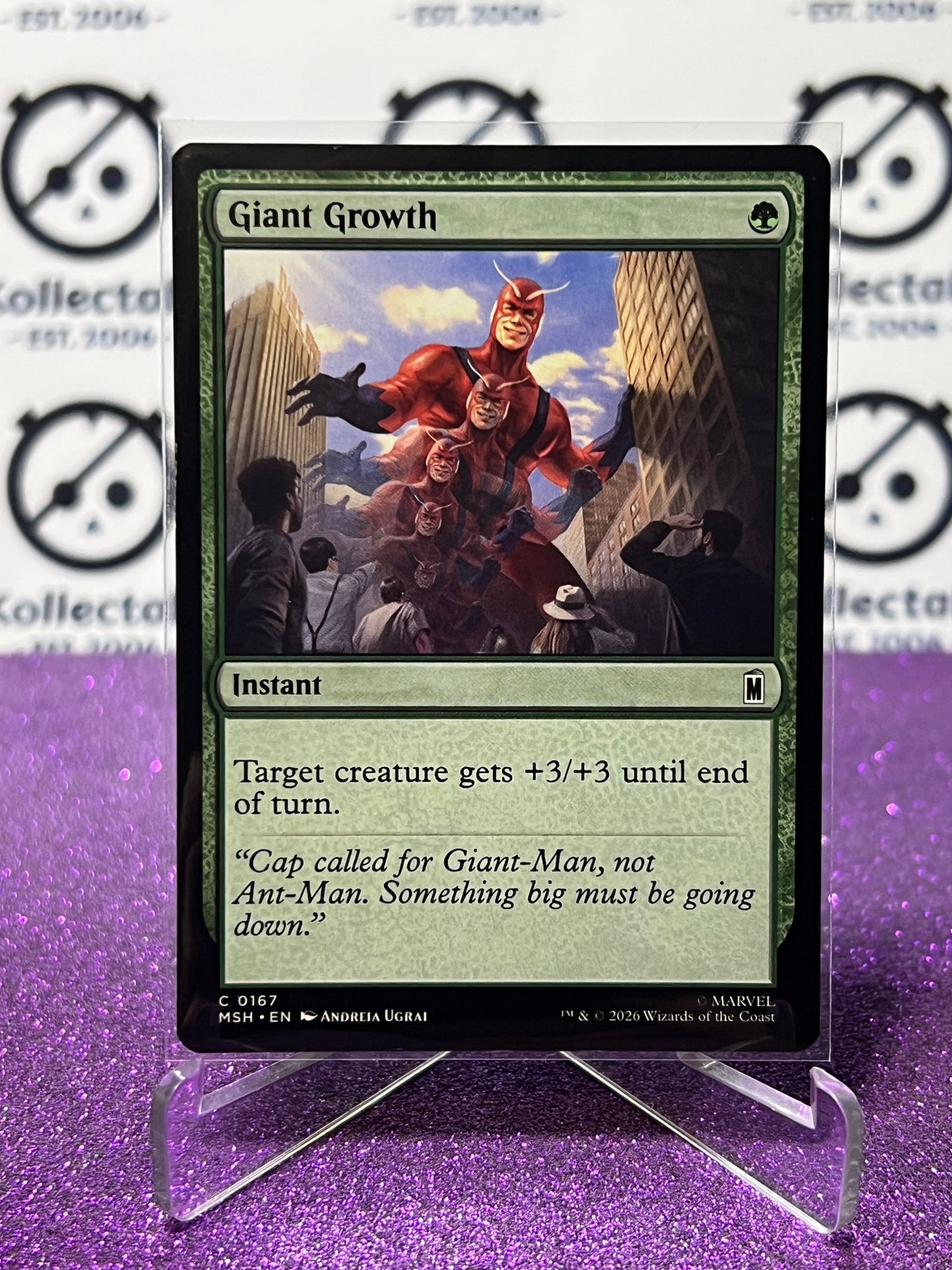 2026 MAGIC THE GATHERING / MARVEL SUPER HEROES GIANT GROWTH # C 0167 NON-FOIL CARD