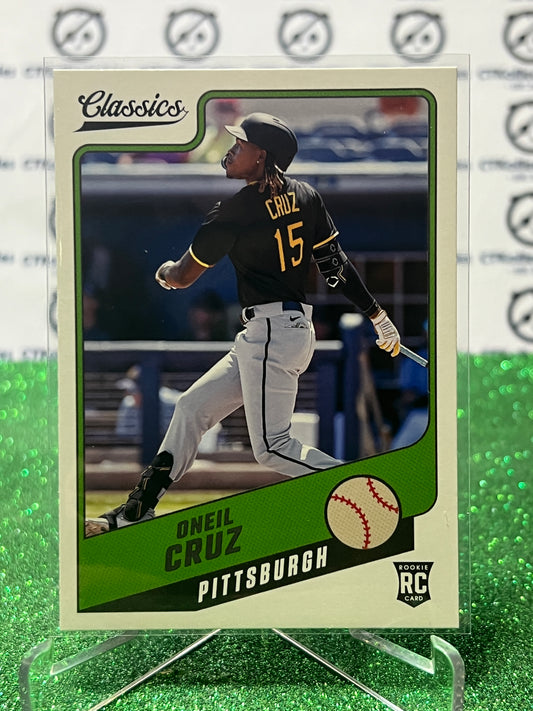 2022 PANINI CHRONICLES CLASSICS ONEIL CRUZ # 2 RC PITTSBURGH PIRATES BASEBALL CARD