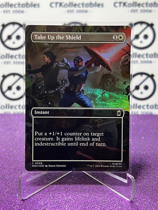2026 MAGIC THE GATHERING / MARVEL SUPER HEROES TAKE UP THE SHIELD # C 0039 FOIL CARD