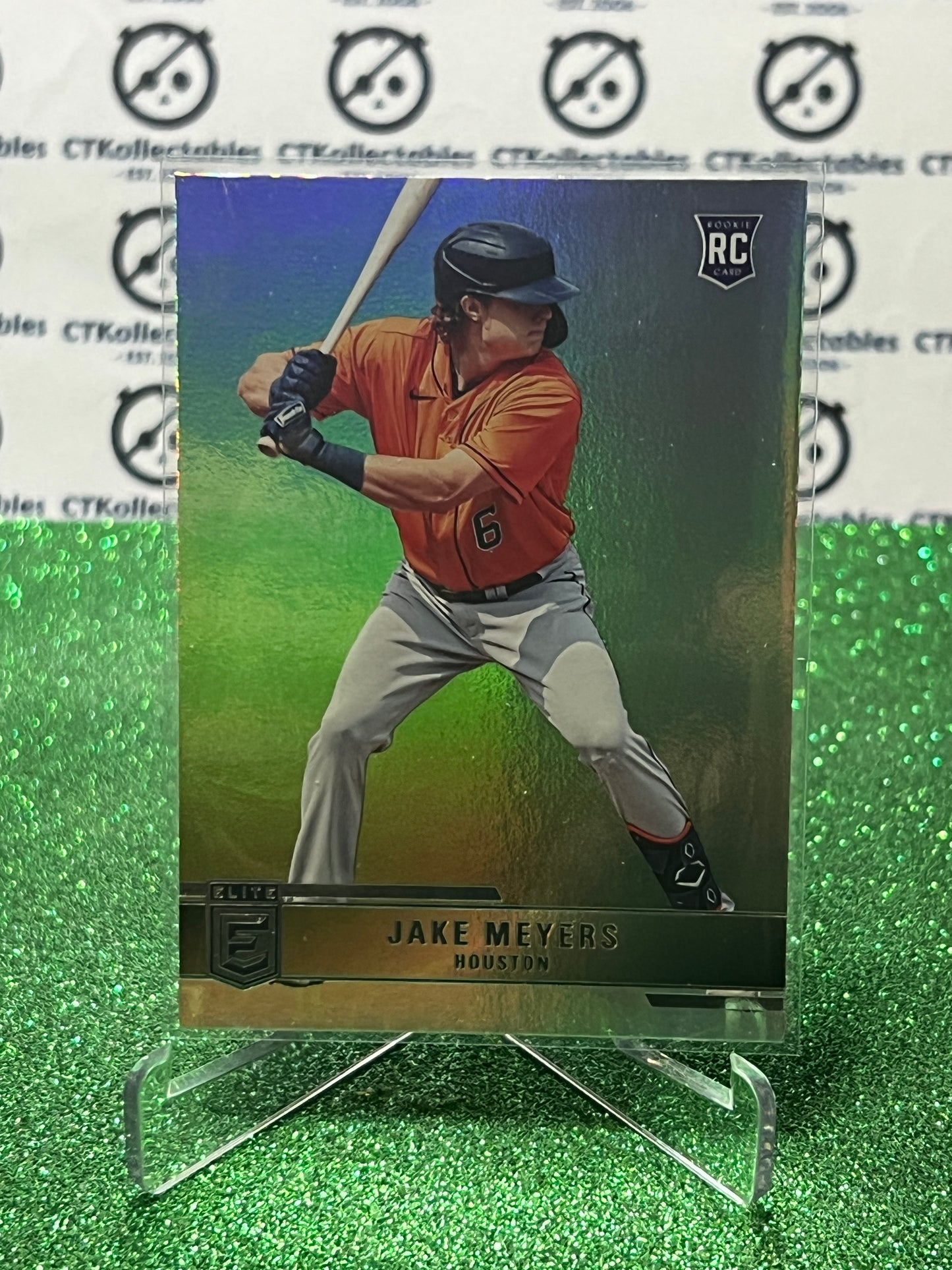 2022 PANINI CHRONICLES ELITE JAKE MEYERS # 8 RC HOUSTON ASTROS BASEBALL CARD