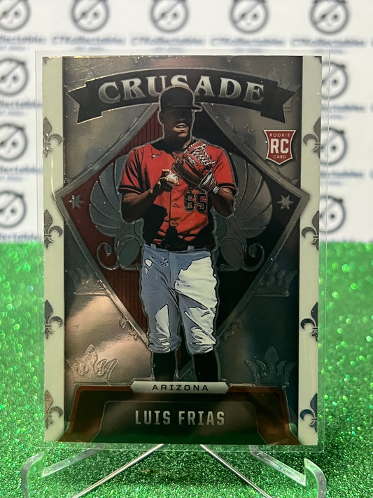 2022 PANINI CHRONICLES CRUSADE LUIS FRIAS # 20 RC ARIZONA DIAMONDBACKS BASEBALL CARD