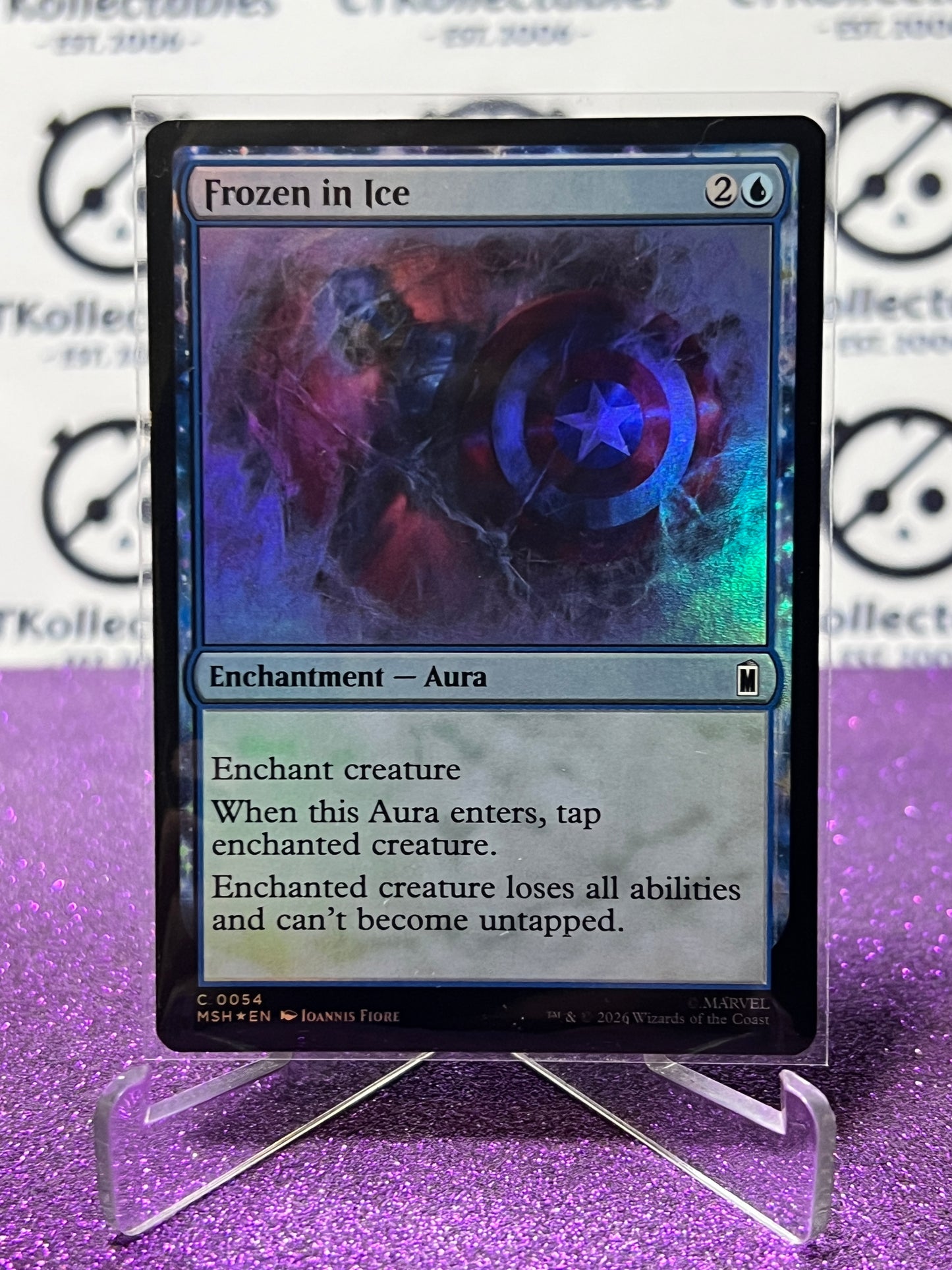 2026 MAGIC THE GATHERING / MARVEL SUPER HEROES FROZEN IN ICE # C 0054  FOIL CARD