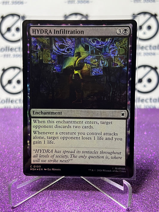 2026 MAGIC THE GATHERING / MARVEL SUPER HEROES HYDRA INFILTRATION # C 0100  FOIL CARD