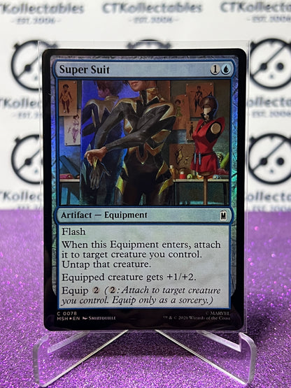2026 MAGIC THE GATHERING / MARVEL SUPER HEROES SUPER SUIT # C 0078  FOIL CARD