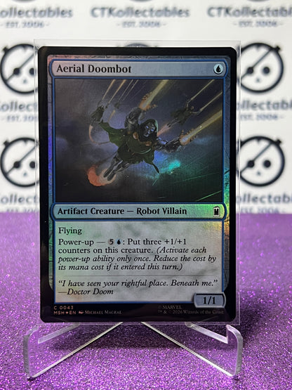2026 MAGIC THE GATHERING / MARVEL SUPER HEROES AERIAL DOOMBOT # C 0043  FOIL CARD