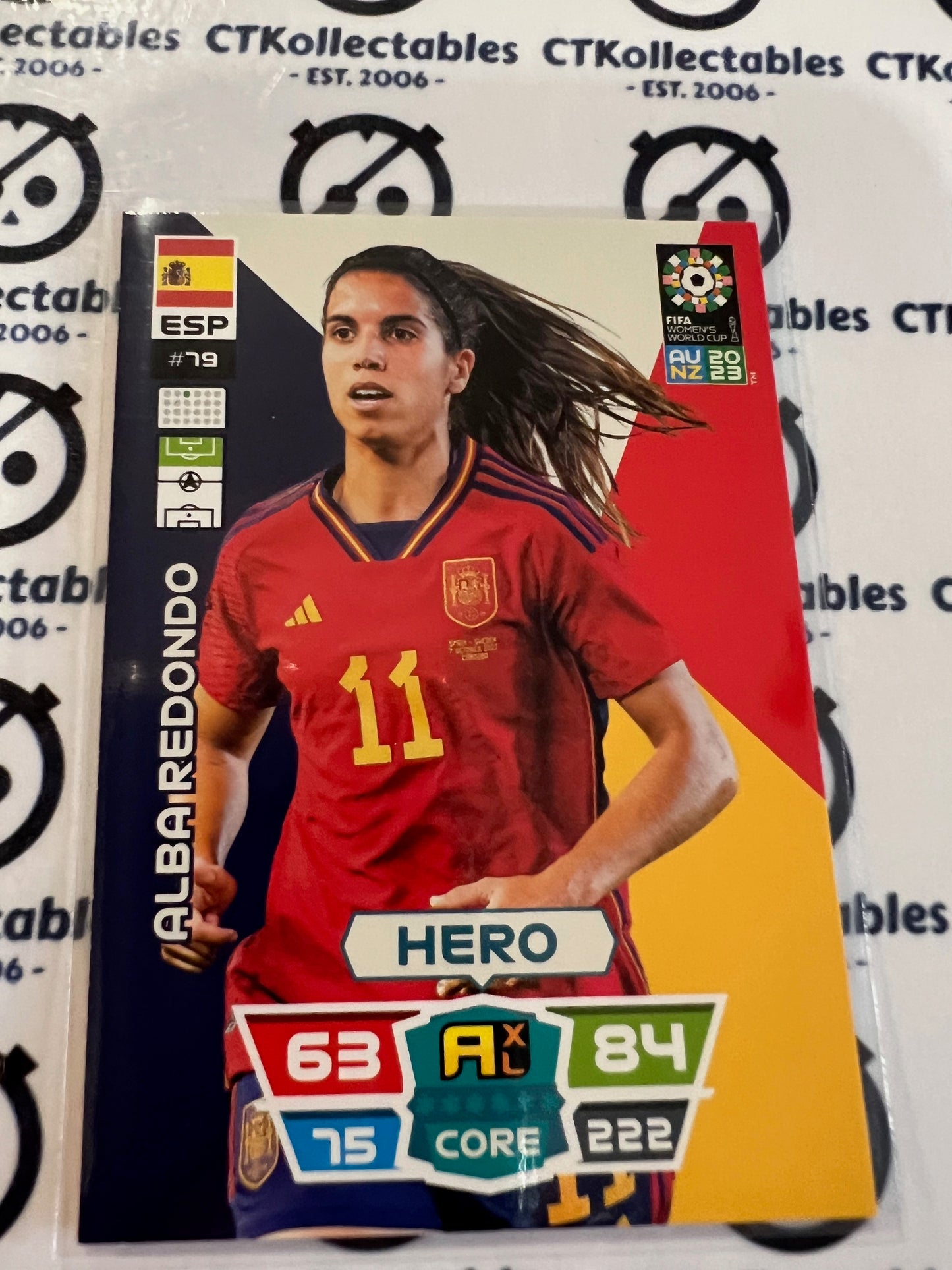 2023 FIFA WWC Adrenalyn Base Card #79 Alba Redondo ESP